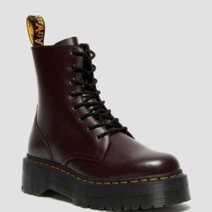 Jadon Boot Smooth Leather Platforms